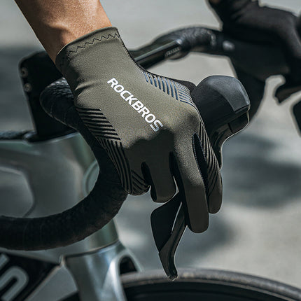 ROCKBROS Full size XXL shock-absorbing cycling gloves - black – image 9