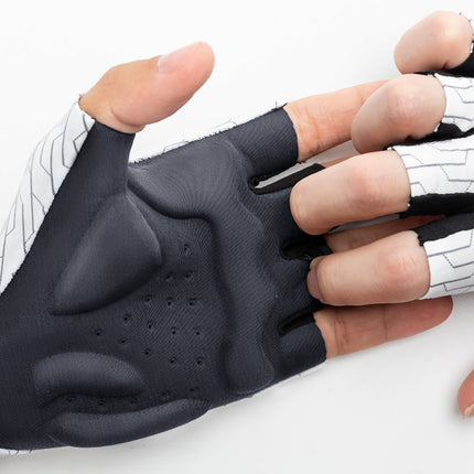 ROCKBROS MTB cycling gloves, size S - white and black – image 3