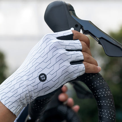 ROCKBROS Road cycling gloves, size XL - white and black – image 10