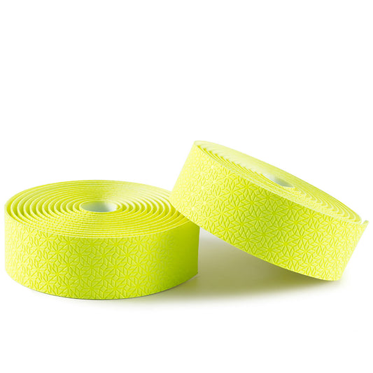 ROCKBROS Embossed EVA bicycle handlebar tape - yellow
