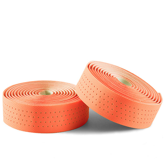 ROCKBROS Perforated silicone bicycle handlebar tape - orange