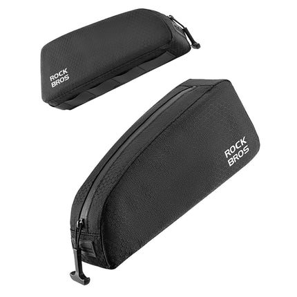 ROCKBROS Bicycle bag attached to the frame 0.9l - black – image 4