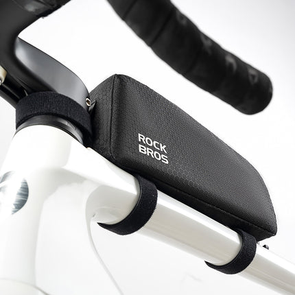 ROCKBROS Bicycle bag attached to the frame 0.9l - black – image 6