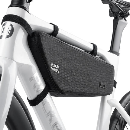 ROCKBROS Bicycle pannier bag attached to the frame 2.9l - black – image 9