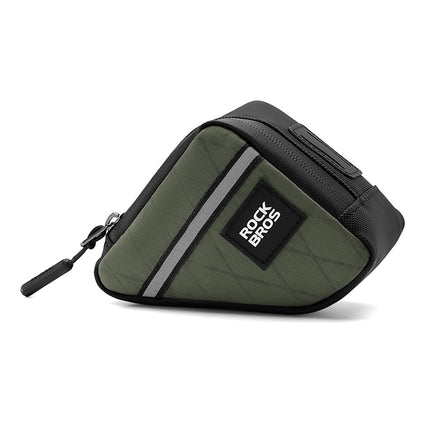 ROCKBROS Triangular bicycle bag for frame 0.8l - green – image 4