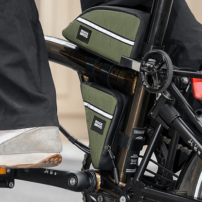 ROCKBROS Triangular pannier bag for a bicycle frame 0.3l - black – image 3