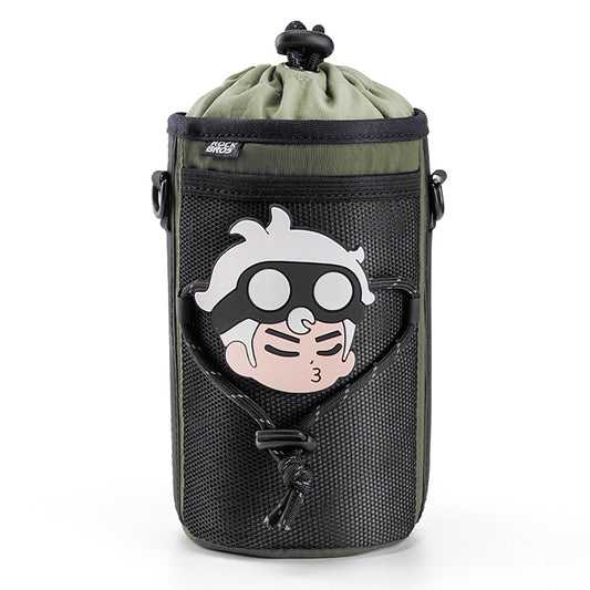 ROCKBROS Tourist bicycle bag for a water bottle with a shoulder strap, 1l - green
