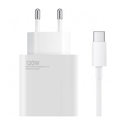 XIAOMI Xiaomi USB-A 120W 6A mains charger with USB-C cable - white
