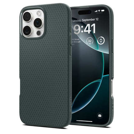 SPIGEN Case for iPhone 16 Pro Max Liquid Air - green