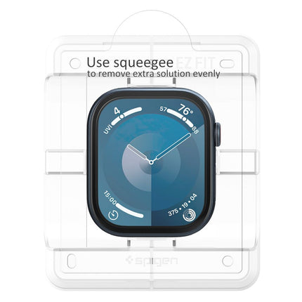 SPIGEN Hybrid glass for Apple Watch 10 46 mm transparent - 2 pcs. – image 4