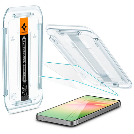 SPIGEN Tempered glass for the Samsung Galaxy S24 FE screen - 2 pcs. – image 3