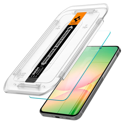 SPIGEN Tempered glass for the Samsung Galaxy S24 FE screen - 2 pcs. – image 4