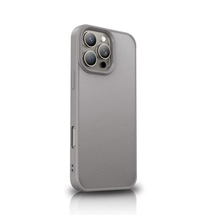 WOZINSKY Back case for Samsung Galaxy S25 Carbon Fiber Case with MagSafe - gray – image 3
