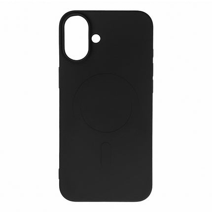 WOZINSKY Case cover for Samsung Galaxy S24 FE Liquid Silicone Case MagSafe - black – image 2