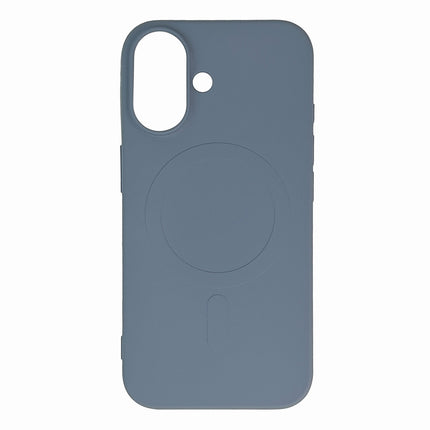 WOZINSKY Case cover for Samsung Galaxy S24 FE Liquid Silicone Case MagSafe - gray – image 2