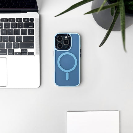 WOZINSKY Samsung Galaxy S24 FE Fashion Case with MagSafe - blue – image 8