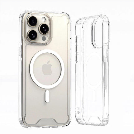 WOZINSKY Case for Samsung Galaxy S24 FE Clear Corner Case MagSafe - transparent – image 2