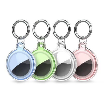 HURTEL Waterproof transparent case for the Apple AirTag locator - 4 pcs.