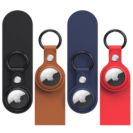 HURTEL Case for the Apple AirTag locator made of eco-leather - 4 pcs. – image 2