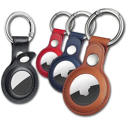 HURTEL Case for the Apple AirTag locator made of eco-leather - 4 pcs. – image 3