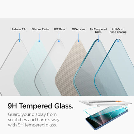 SPIGEN Tempered glass for Samsung Galaxy S25 Ultra transparent - 2 pcs. – image 10