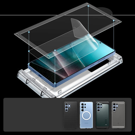SPIGEN Hybrid glass for Samsung Galaxy S25 Ultra Elite Shield EZ FIT - transparent – image 8