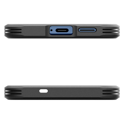 SPIGEN Case for Samsung Galaxy S25 with Tough Armor MagSafe stand - black – image 11