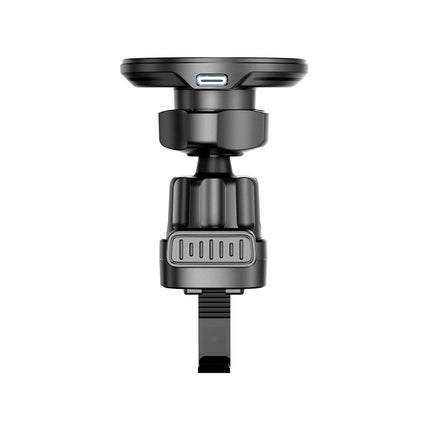 JOYROOM Car holder with Qi2 15W phone charger for air vent - black – image 4