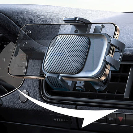 DUDAO Car phone holder for air vent, black – image 18