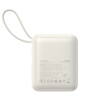 JOYROOM Powerbank 10000mAh 22.5W with built-in USB-C Lightning cables - white – image 3