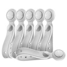 JOYROOM Silicone cable tie with magnet, white - set of 6 pcs.