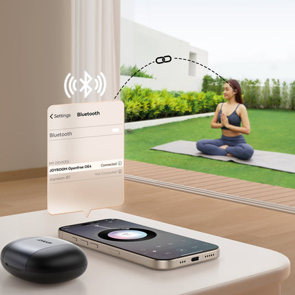 JOYROOM TWS open ear wireless headphones - black – image 8