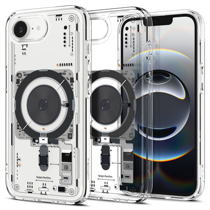 SPIGEN Case for iPhone 16e Neo One Ultra Hybrid MagSafe - transparent