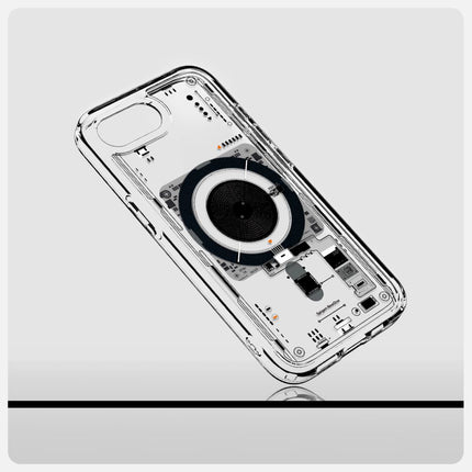 SPIGEN Case for iPhone 16e Neo One Ultra Hybrid MagSafe - transparent – image 10