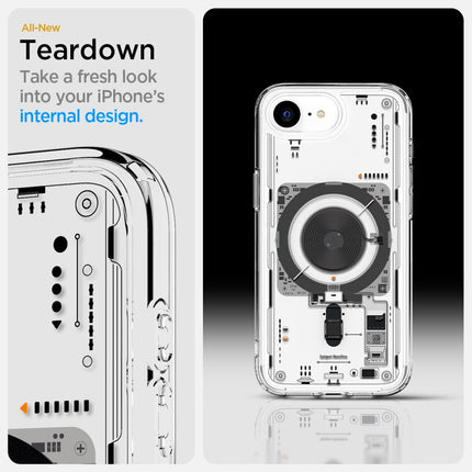SPIGEN Case for iPhone 16e Neo One Ultra Hybrid MagSafe - transparent – image 11