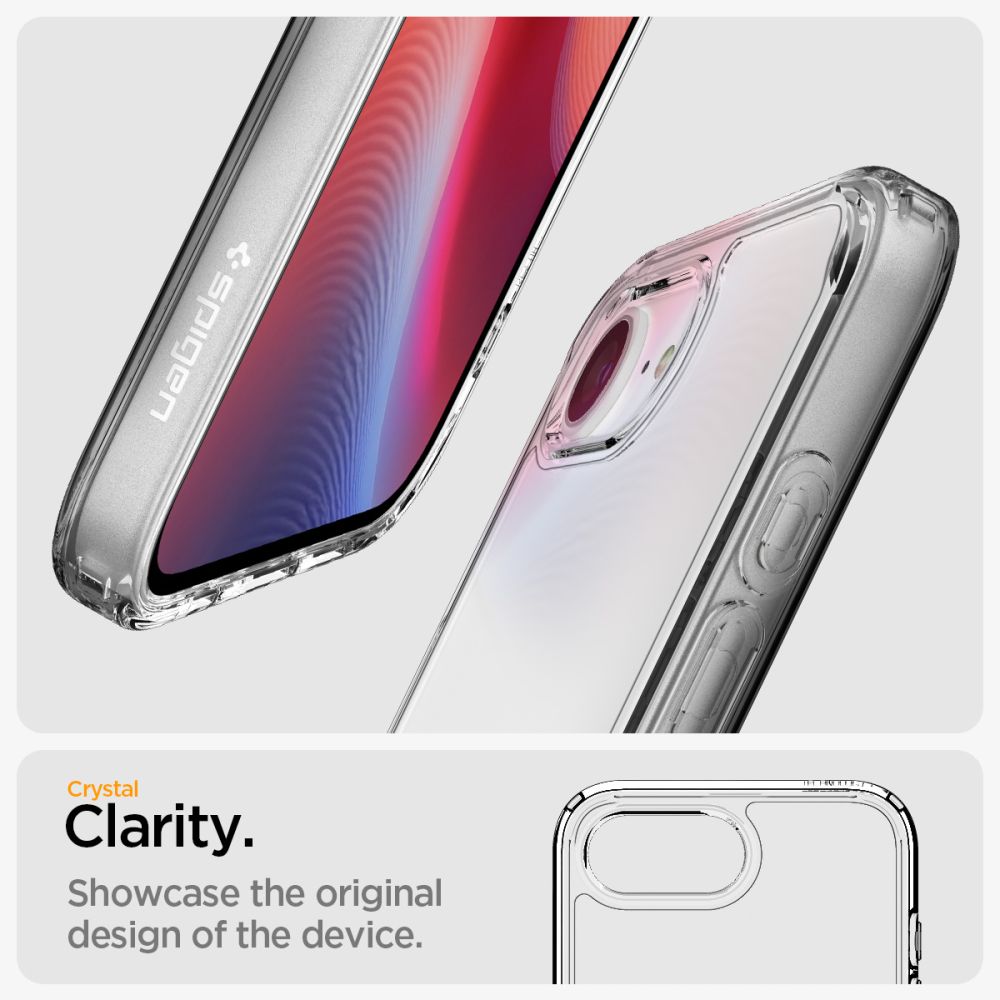 SPIGEN Case for iPhone 16e Ultra Hybrid - transparent – image 11