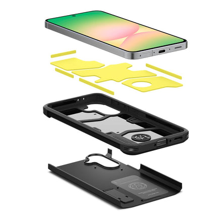 SPIGEN Back case for Samsung Galaxy A56 5G with Tough Armor stand - black – image 6