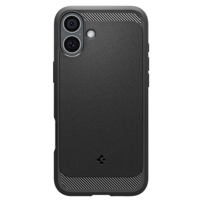 SPIGEN Rugged Armor MagSafe iPhone 16 back case - black – image 2