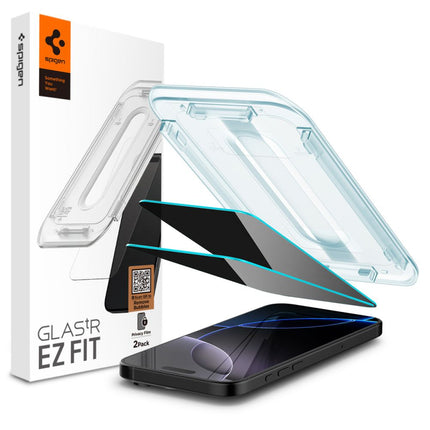 SPIGEN Tempered glass for iPhone 16 Pro Glas.tR EZ Fit Privacy - 2 pcs. – image 4