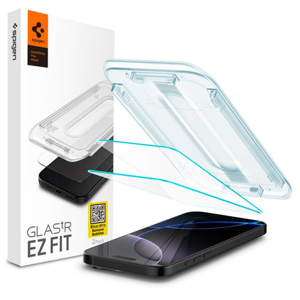 SPIGEN Glas.tR EZ Fit tempered glass for iPhone 15 Pro - SET of 2 pcs. – image 5