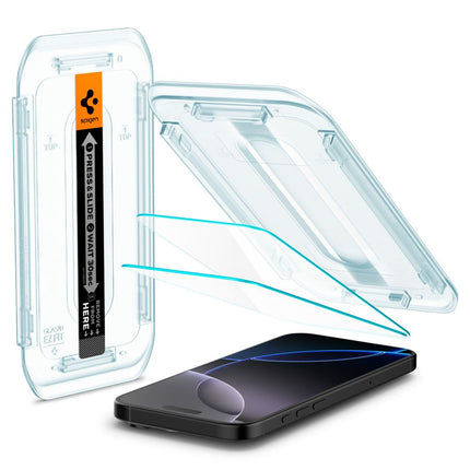 SPIGEN Glas.tR EZ Fit tempered glass for iPhone 15 Pro - SET of 2 pcs. – image 6
