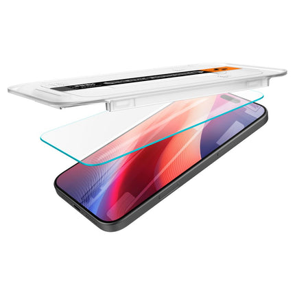 SPIGEN Glas.tR EZ Fit tempered glass for iPhone 15 Pro - SET of 2 pcs. – image 12