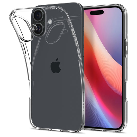 SPIGEN Protective case for iPhone 16 Plus Liquid Crystal - transparent
