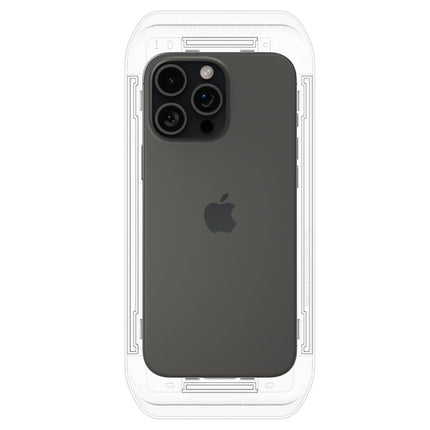 SPIGEN Tempered glass with mounting frame for iPhone 16 Pro Max - 2 pcs. – image 9