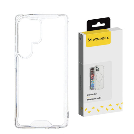 WOZINSKY Protective case for Samsung Galaxy S25 Ultra Clear Corner Case - transparent