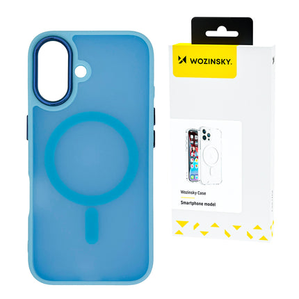 WOZINSKY Case cover for Samsung Galaxy S25+ Fashion Case MagSafe - blue