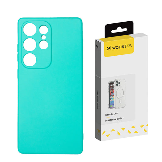 WOZINSKY Silicone case for Samsung Galaxy S25+ Silicone Case - mint