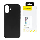 WOZINSKY Silicone magnetic case for Samsung Galaxy S25+ - black
