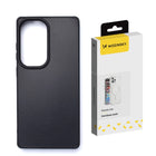 WOZINSKY Protective case for Samsung Galaxy S25+ Carbon Fiber Case with MagSafe - black