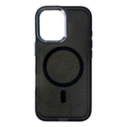 WOZINSKY Protective case for Samsung Galaxy S25 Glitter Case with Mag Safe - black with glitter – image 2